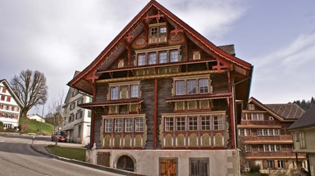 regionales-ostschweiz.ch - Falcksche Haus St. Peterzell, erbaut 1622