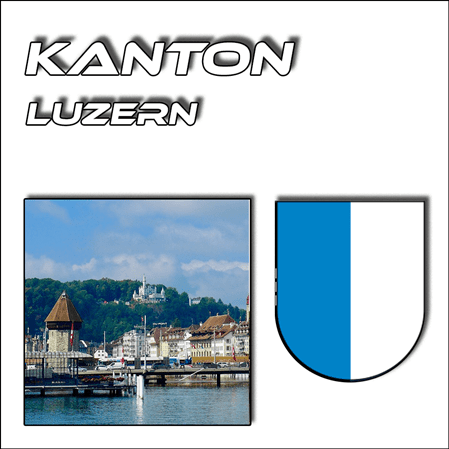 Kanton Luzern Wappen mit Bild